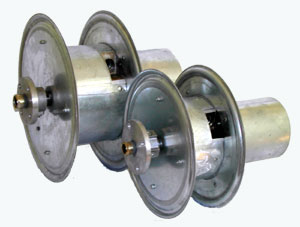 Spring cable reels